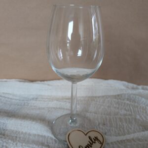 💖 individuelle holzherzen als tisch und tellerdeko